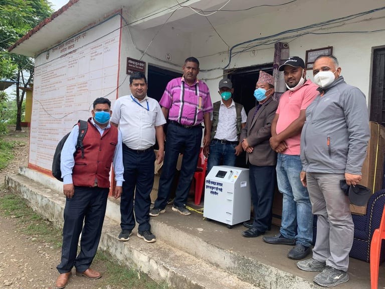 रुकुम पूर्वलाई राप्ती समाज जापानको सहयोग